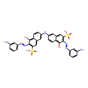Diazo Bordeaux 7B structure