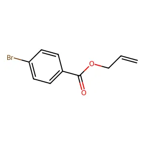 Benzoic acid, 4-bromo-, 2-propenyl ester structure