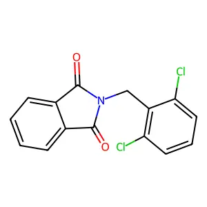 2-(2,6-dichlorobenzyl)-1H-isoindole-1,3(2H)-dione structure