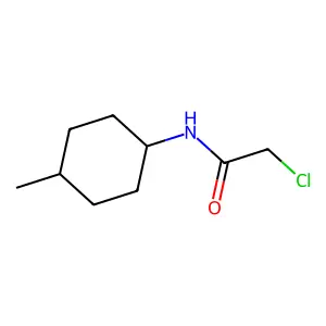 2-chloro-N-(4-methylcyclohexyl)acetamide structure