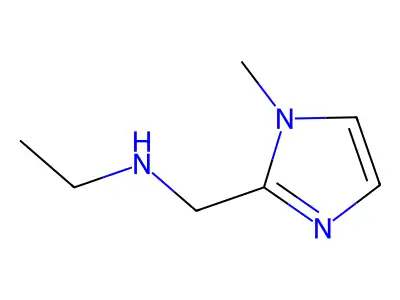 n-[(1-Methyl-1h-imidazol-2-yl)methyl]ethanamine structure