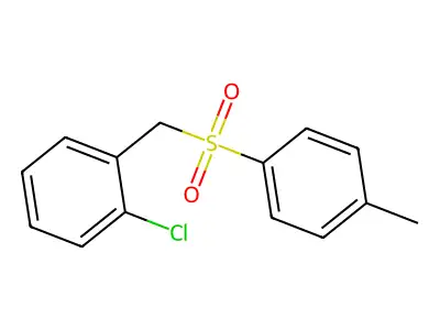 1-Chloro-2-{[(4-methylphenyl)sulfonyl]methyl}benzene structure