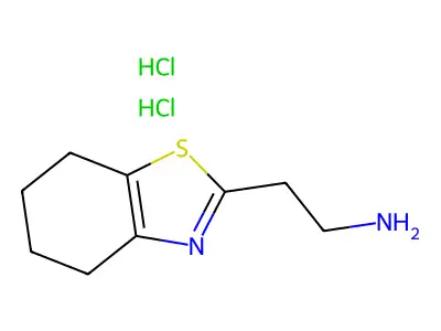 2-(4,5,6,7-Tetrahydro-1,3-benzothiazol-2-yl)ethan-1-amine structure