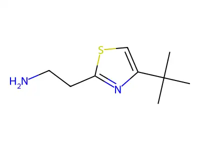 2-(4-Tert-butyl-1,3-thiazol-2-yl)ethan-1-amine structure