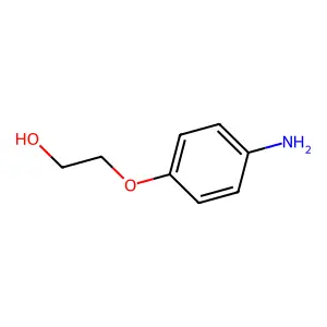 2-(4-Aminophenoxy)ethanol structure