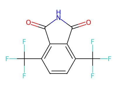 4,7-Bis(trifluoromethyl)isoindole-1,3-dione structure