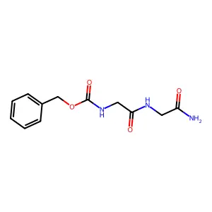 Benzyl (2-((2-amino-2-oxoethyl)amino)-2-oxoethyl)carbamate structure