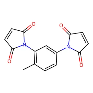 1H-Pyrrole-2,5-dione, 1,1'-(4-methyl-1,3-phenylene)bis- structure