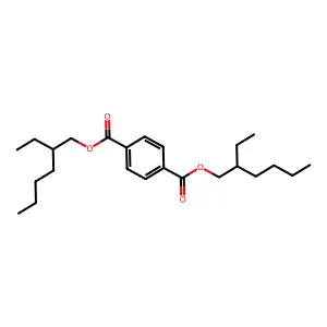 对苯二甲酸二(2-乙基己基)酯 structure