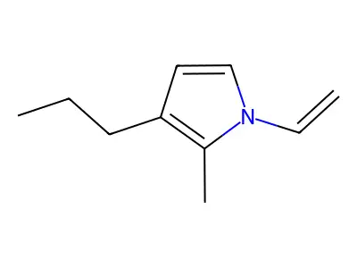 1H-Pyrrole, 1-ethenyl-2-methyl-3-propyl- structure