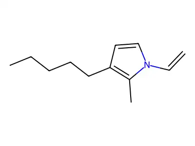 1H-Pyrrole, 1-ethenyl-2-methyl-3-pentyl- structure