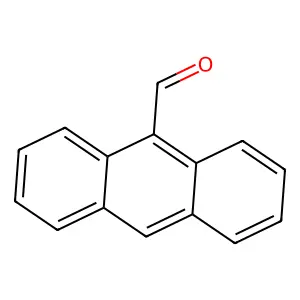 9-蒽甲醛 structure