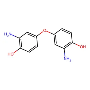 2-Amino-4-(3-amino-4-hydroxyphenoxy)phenol structure