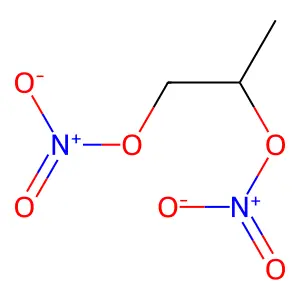 丙二醇二硝酸酯 structure