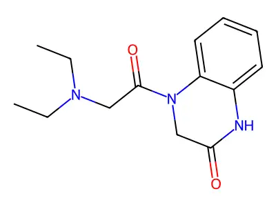 4-[2-(Diethylamino)acetyl]-1,3-dihydroquinoxalin-2-one structure
