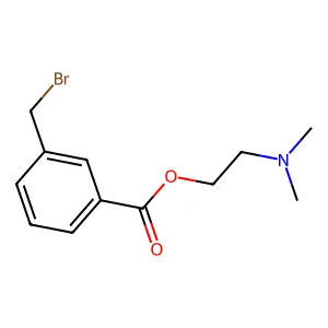 2-(Dimethylamino)ethyl 3-(bromomethyl)benzoate structure