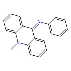 Benzenamine, N-(10-methyl-9(10H)-acridinylidene)- structure
