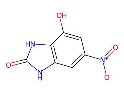 2H-Benzimidazol-2-one, 1,3-dihydro-4-hydroxy-6-nitro- structure