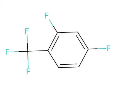 Benzene, 1,2-difluoro-4-(trifluoromethyl)- structure