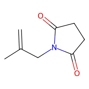 2,5-Pyrrolidinedione, 1-(2-methyl-2-propenyl)- structure