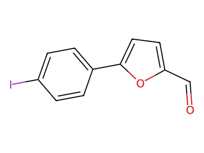 5-(4-Iodophenyl)furan-2-carbaldehyde structure