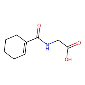 3,4,5,6-Tetrahydrohippurate structure