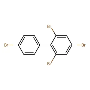 2,4,4',6-Tetrabromobiphenyl structure