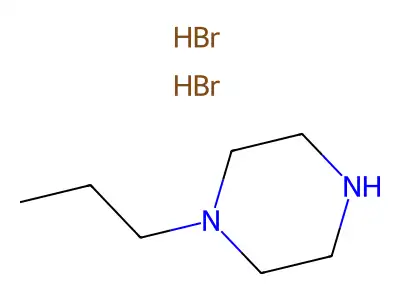 N-Propylpiperazinium dibromide structure