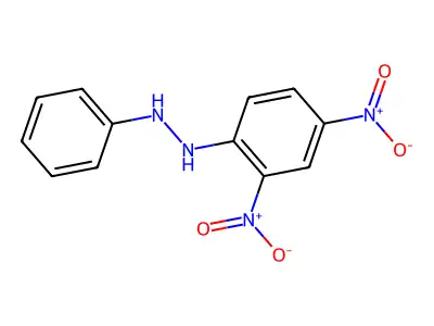 1-(2,4-Dinitrophenyl)-2-phenylhydrazine structure