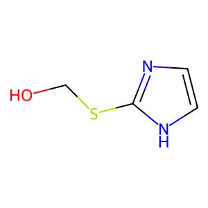 Methanol, (1H-imidazol-2-ylthio)- structure