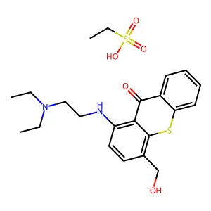 Hycanthone Ethansulfonate structure