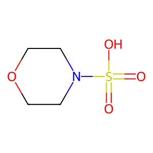 Morpholinosulfonic acid structure