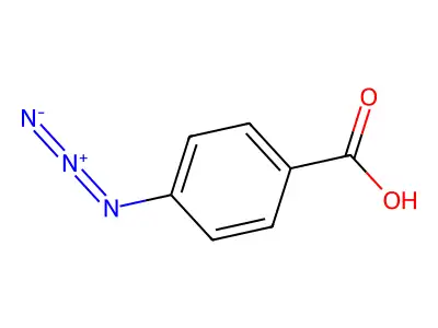 4-叠氮基苯甲酸 structure