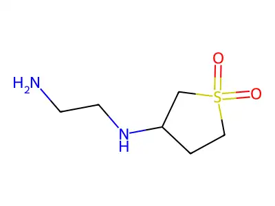 N'-(1,1-dioxothiolan-3-yl)ethane-1,2-diamine structure
