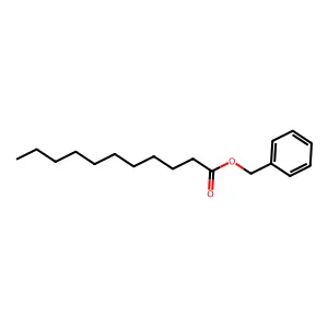 Benzyl undecanoate structure