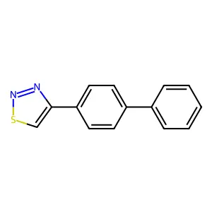 4-[1,1'-Biphenyl]-4-yl-1,2,3-thiadiazole structure