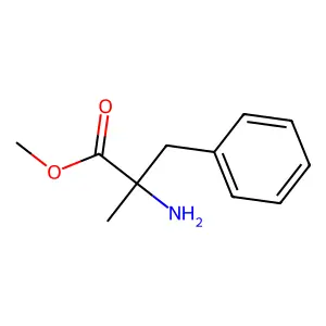 Methyl 2-amino-2-methyl-3-phenylpropanoate structure