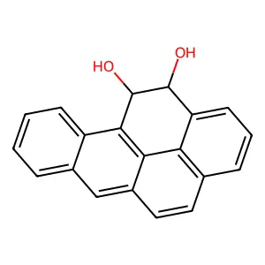 BENZO(a)PYRENE-11,12-DIOL, 11,12-DIHYDRO-, cis- structure