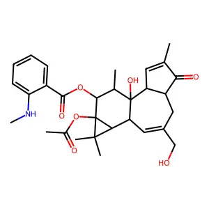 alpha-Sapinine structure