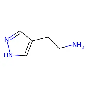 4-(beta-Aminoethyl)pyrazole structure