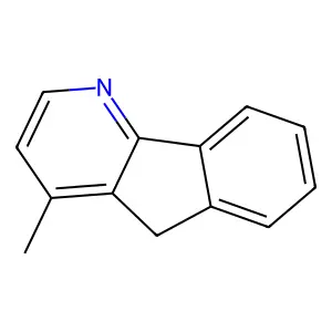 4-Methyl-5H-indeno[1,2-b]pyridine structure