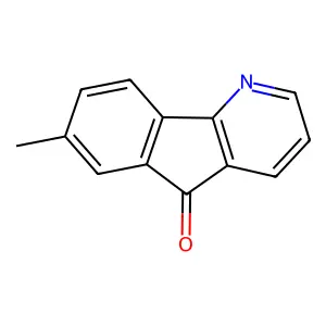 5H-Indeno[1,2-b]pyridin-5-one, 7-methyl- structure