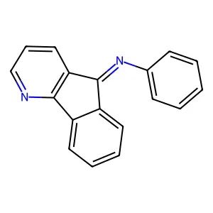 N-phenylindeno[1,2-b]pyridin-5-imine structure