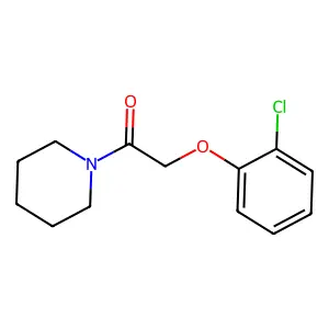 2-(2-Chlorophenoxy)-1-(piperidin-1-yl)ethanone structure