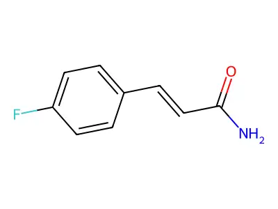 3-(4-Fluorophenyl)prop-2-enamide structure