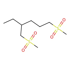 (+)-2-Ethyl-1,5-dimesyloxypentane structure