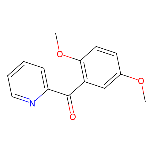 2-(2,5-Dimethoxybenzoyl)pyridine structure