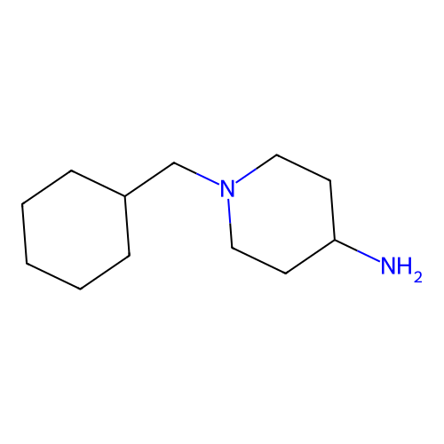 1-(Cyclohexylmethyl)piperidin-4-amine structure