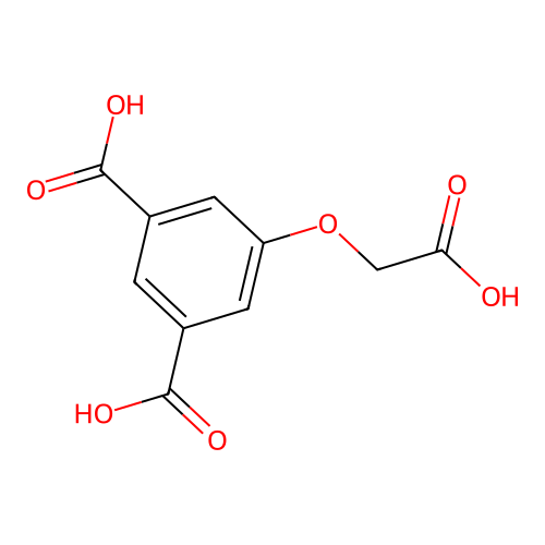 1,3-Benzenedicarboxylic acid, 5-(carboxymethoxy)- structure