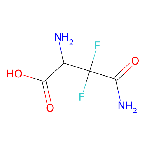 2,4-二氨基-3,3-二氟-4-氧代丁酸 structure